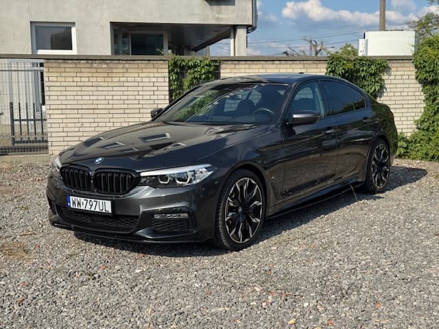 Bmw 530e — widok samochodu